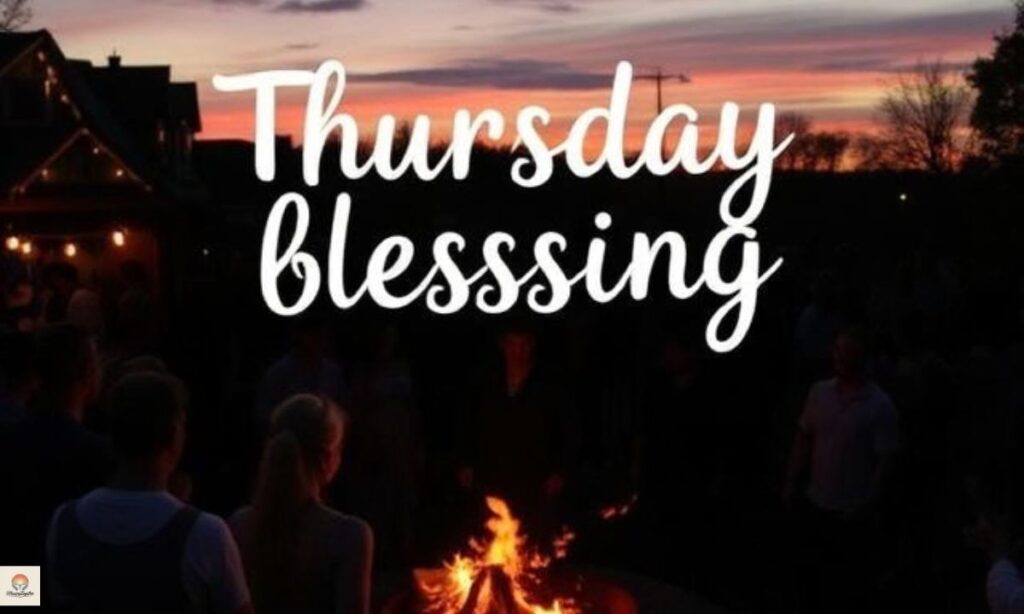 thursday evening blessings