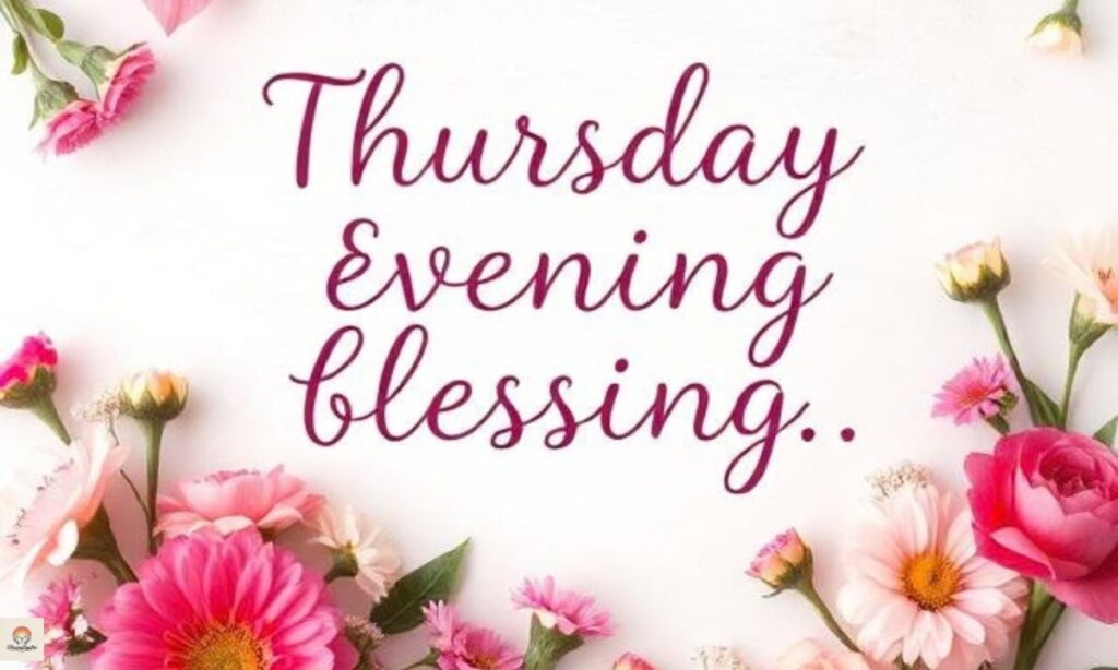 thursday evening blessings