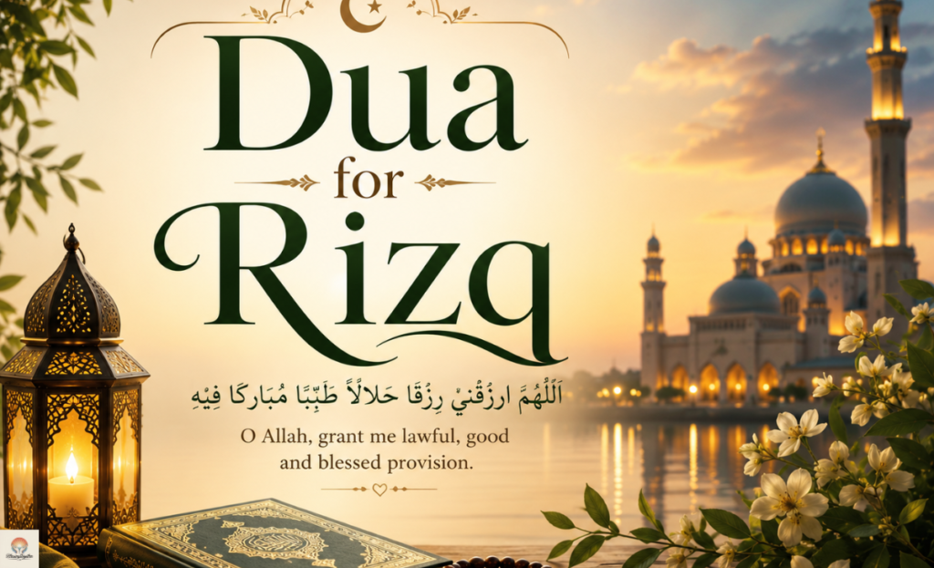 prayer for wealth in islam